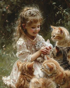 Diverse 8x10 Meow Masterpieces Cat Kunstdrucke Feline Fine Art 21700787 - Bild 1 von 1