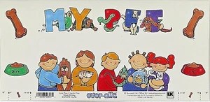 My Pet Title Over-alls Cardstock Border 8-1/2 OR 12 inch RARE EK Success - Picture 1 of 1