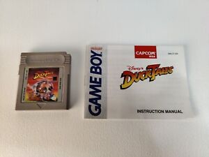 Disney's DuckTales (Nintendo Game Boy, 1990) w/ Manual - Authentic - Tested