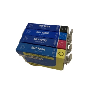 4x BKCMY Tinte für Epson 125 NX125 127 130 230 420 530 WorkForce 320 323 325 520 - Bild 1 von 1