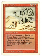 Rock hydra-revised edition 1994 magic the gathering mtg