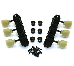 Gotoh Black 3x3 Keystone Tuners for Vintage Gibson® Guitar TK-0770-003 - Picture 1 of 1