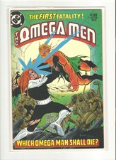 OMEGA MEN (1983 1ST SERIES) #4 BREAKDOWN JUL 1983 DC COMIC BOOK 9.4 NM