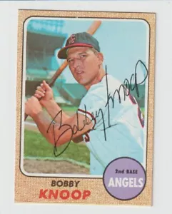 Bobby Knoop - Signed 1968 Topps Baseball Card #271 - California Angels - Picture 1 of 1