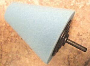 Professional Foam Polishing Cone One piece COARSE High Quality Sponge polisher 
