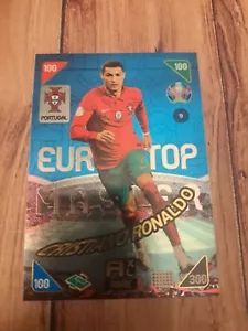 PANINI ADRENALYN XL KICKOFF EURO 2020 2021 CRISTIANO RONALDO TOP MASTER N. 9 - Foto 1 di 2