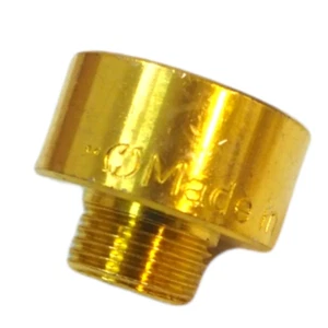 MANICOTTO OTTONE 3/8 MASCHIO X 3/4 FEMMINA RIDUZIONE GIUNTO PROLUNGA MF 3/8X3/4 - Imagen 1 de 2