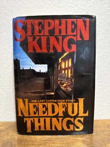 Stephen King Needful Things Hardcover 1st Edition 1st Print w/ DJ 1991 Book - Imagen 1 de 9