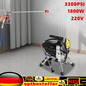 Spruzzatore airless ad alta pressione 1800 W spruzzatore di vernice spruzzatore senza aria - Foto 1 di 15