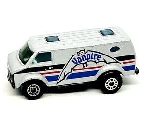 Matchbox International 68 Chevy Van in grey, blue, red & black tampo, mib! - Picture 1 of 5