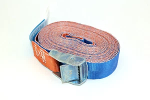 Spanngurt Zurrgurt Klemmschloss Klemmschlossgurt Schnellverschluß 5m 250kg daN - Picture 1 of 4