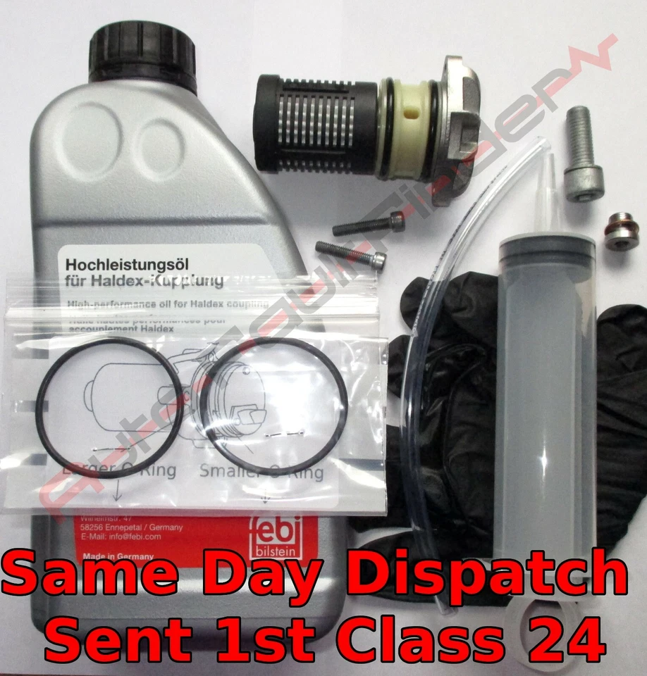 Gen 4 Haldex Service Kit Audi A3 S3 8P TT TTS TTRS 8J Q3 RSQ3 OIL FILTER  - Image 1 of 4