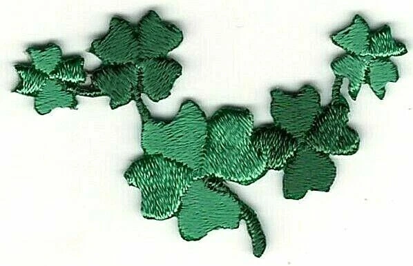 Irish Good Luck Lucky Charm Shamrock 4 Leaf Clover Patch - Image 1 of 1