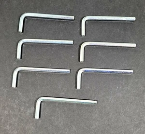 7 x Allen Key Hex Key 5mm Hexagonal Alen Allan Alan Key - Picture 1 of 5