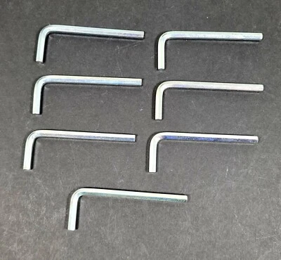 7 x Allen Key Hex Key 5mm Hexagonal Alen Allan Alan Key - Image 1 of 4