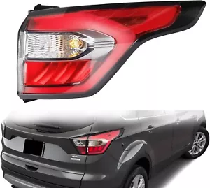 Right Passenger Side Tail Light Assembly with Bulb for Ford Escape Kuga 2017 201 - Picture 1 of 6