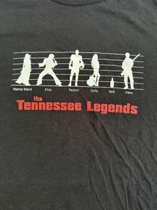 The Tennessee Legends T-Shirt Large Dolly/Elvis/Nancy Ward/Peyton/Jack/Davy - Picture 1 of 8