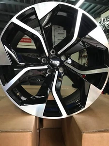 4 CERCHI IN LEGA DA 20" PER AUDI Q5 A4 A6 A7 TIQUAN REPLICHE BLACK DIAMANTATO - Foto 1 di 16