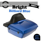 BRIGHT BILLIARD BLUE For 97+ Harley/Softail Advanblack Rushmore King Tour Pack