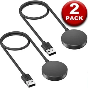 2x Wireless Magnetic Charger Dock For Samsung Galaxy Watch 5 Pro/6/5/4/3 Active2 - Picture 1 of 12