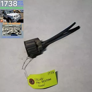 ⭐⭐OEM 2008-2011 JEEP WRANGLER COOLING FAN RESISTOR CONNECTOR⭐⭐ - Picture 1 of 2