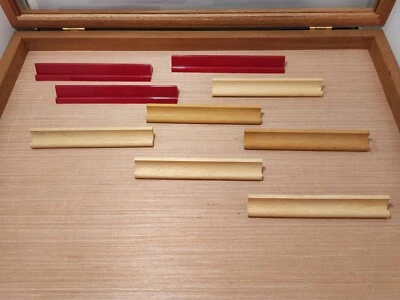 Soportes de azulejos de scrabble tarjeta de boda artesanía ¡LoT! (9) Piezas de juego  Foto 1 de 4