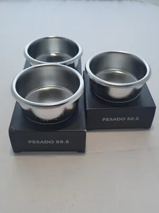 Cesta de filtro de café Pesado 58,5 Precision 58 mm E61, Rancilio, Sage, Marzocco - Imagen 1 de 15