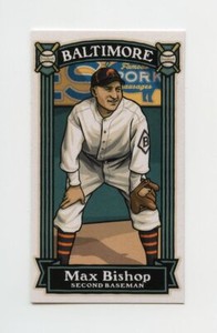 #TN04302 MAX BISHOP City Gary C Studio Baseball Card