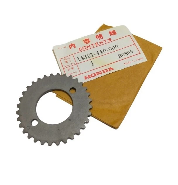 Piñón cadena leva Honda CB125S XL125S XL185S XL200R 32T nos 14321-440-000 Foto 1 de 1