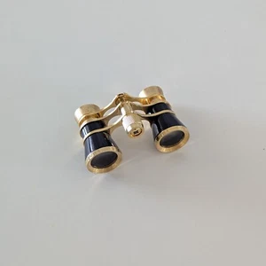 Eschenbach Opera glasses Black & Gold Compact Opera Glasses/Binoculars Used - Picture 1 of 6