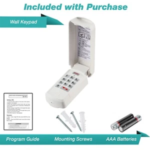 Replacement Garage Door Opener Wireless Wall Keypad Console for Genie GK-R - Picture 1 of 3