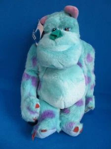 SULLY π SULLEY 14" orsacchiotto peluche morbido MONSTERS INC DISNEY vintage 2000 NUOVO - Foto 1 di 8