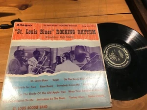 St. Louis Boogie Band “St. Louis Blues” Rocking Rhythm LP DIXIELAND Jazz ALLEGRO - Imagen 1 de 1