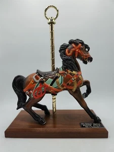 Vintage Rare PJs Cavalry Collection "Ghost" Carousel Horse Muller Style - Signed - Bild 1 von 10
