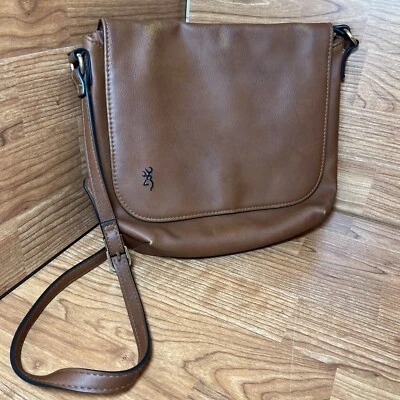 Browning Concealed Carry Purse Holstered Crossbody Bag Sierra Brown Safety Lock - Image 1 of 4