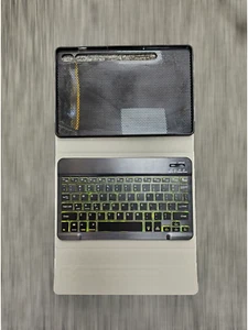 For Samsung Galaxy Tab S9/S9 FE S8 A9+ A8 Backlit Touchpad Keyboard Case - Picture 1 of 4