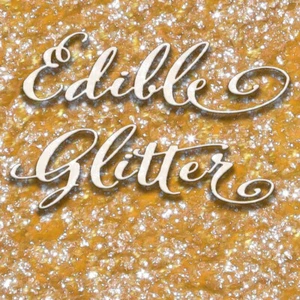 Edible Glitter Flakes - 100% Made from Food Items FDA Approved - Multiple colors - Picture 1 of 16