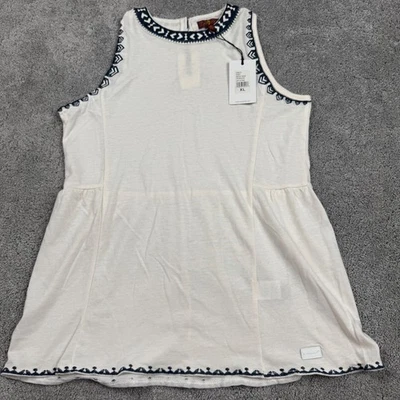 NUEVA CAMISETA SIN MANGAS 7 For All Mankind para niñas jóvenes XL Foto 1 de 4