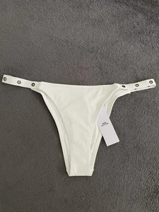 Urban Outfitters Cream Womens Bikini Bottom Size S - Picture 1 of 12
