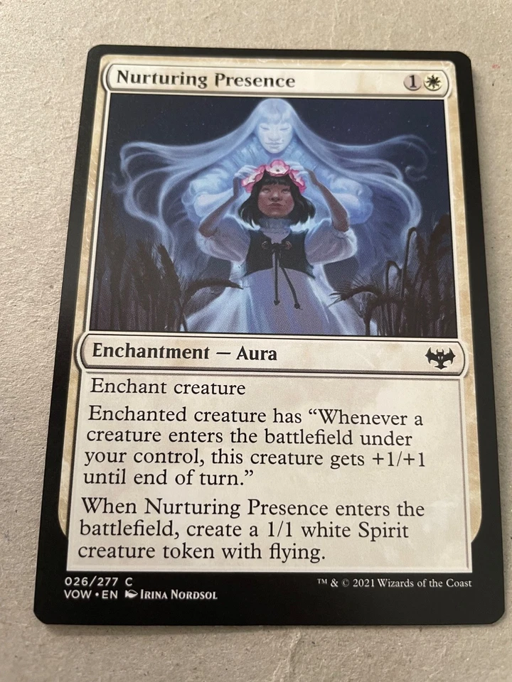 Nurturing Presence Innistrad: Crimson Vow Regular - Image 1 of 1