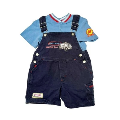 Completo tuta vintage Matchbox Cars Y2K taglia 3T - Immagine 1 di 4