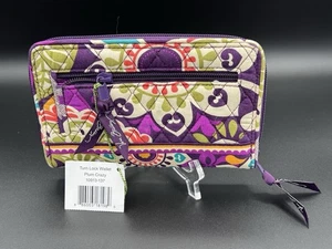 Vera Bradley - Turn Lock Wallet (PLUM CRAZY) - NWT - Bild 1 von 7