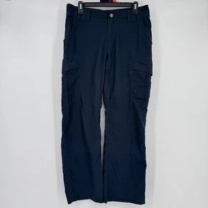 Tru-Spec Women's Cargo Pants Size 6/30 Navy Blue Ripstop Tactical Utility - Picture 1 of 5