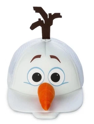 2025 Disney Parks Frozen Olaf Snowman New White Mesh Hat Cap Adjustable - Image 1 of 4