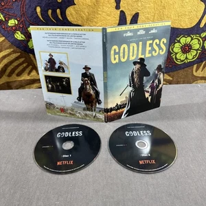GODLESS - Limited series - Netflix FYC DVD Rare Cover - Foto 1 di 14