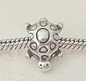Genuine Pandora Bracelet Charm - Silver Tortoise Turtle Charm S925 ALE - Picture 1 of 5