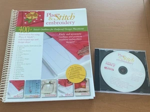 Place & Stitch Stickerei tolle Designs Nähen mit Nancy Multiformat CD - Bild 1 von 8
