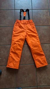 *gut* Skihose Kinder Mountain Warehouse Größe 9-10 YRS (ca 134/140) NEON ORANGE - Bild 1 von 8