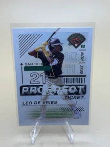 2024 Panini Prospect Edition - Leo De Vries #25 - Bild 1 von 2