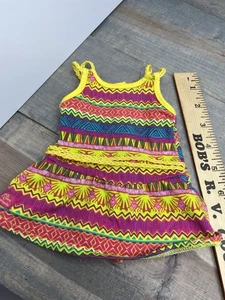 Muñeca American Girl Lea Clark Meet Vestido Tropical SOLO 18" Island Beach Trial - Imagen 1 de 3